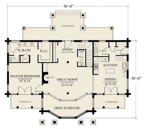 Locate and dig the footing holes, excavating each drill pilot holes and insert 2 1/2″ screws. 1200 sq ft open floor house plans - Google Search | House ...