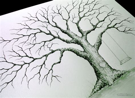 So kids i hope you know the importance of trees. Tree Drawing By Lastingkeepsakes 5