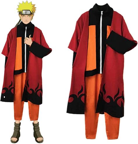 Naruto Shippūden Uzumaki Naruto Cosplay Costume Sportswear With Accessories Custom Made Uniform
