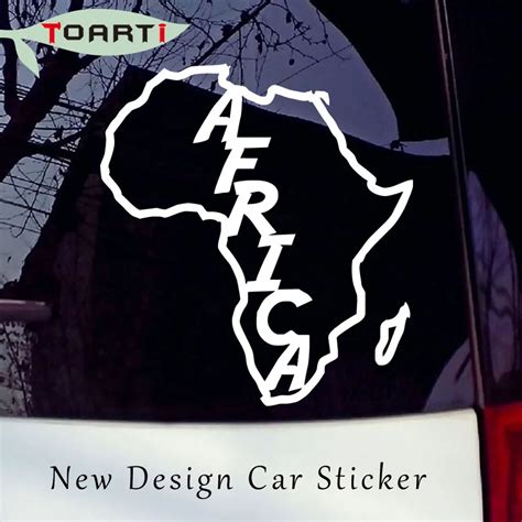 Africa Vinyl Decal Sticker For Car Styling Window Wall Bumper Laptop