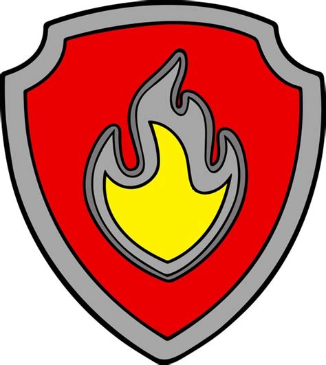 Marshall Badge Svg Marshall Paw Patrol Svg Paw Patrol Logo Svg The