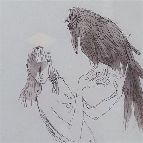 lady and the crow quentin blake cross street gallery quentin blake street gallery art diy
