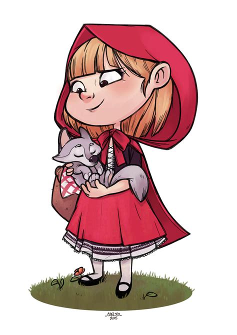 Red Riding Hood By Caelys Illustrations On Deviantart