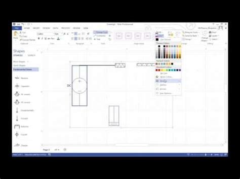 (43) Making a Circuit in Visio - How To Ep. 34 - YouTube ...