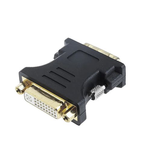 1pc dvi d 24 1 male to dvi i 24 5 pin female dvi adapter converter connector in computer cables