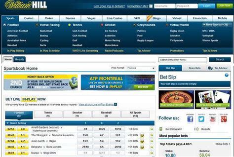 They range from football and tennis to motorsports and politics, and the overall other important williamhill.com info. William Hill Promo/Promotional Code C30 for £30 in Free ...