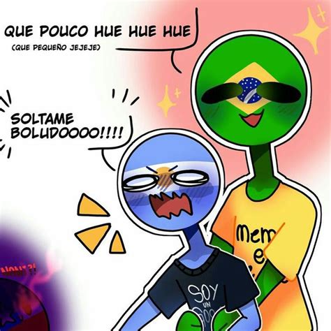 Photobook ⁂ Countryhumans • 7 🇧🇷 X 🇦🇷 • Fotos De Livros Brasil X Argentina E Memes Engraçados