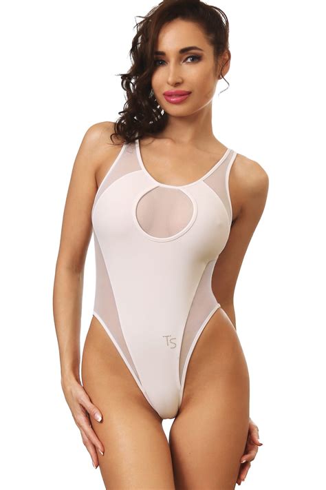 White Skirted One Piece Swimsuit