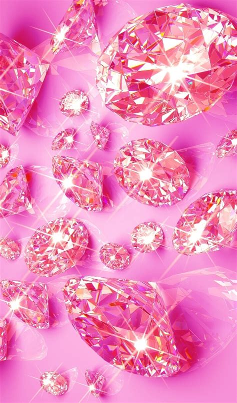 Pink Aesthetic Wallpaper Pink Diamond Wallpaper Girl Iphone