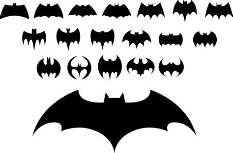 Batman Logo Clip Art Vector Bat Logo Png Download 23781567 Free