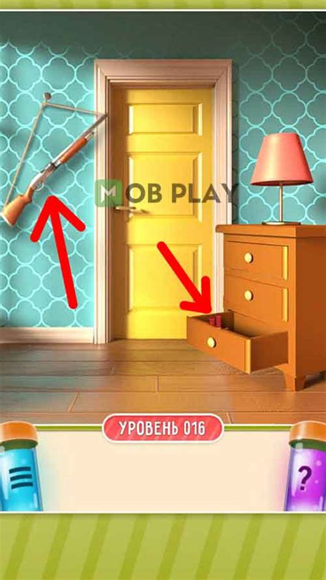 100 Дверей Головоломки 16 уровень Mobplay