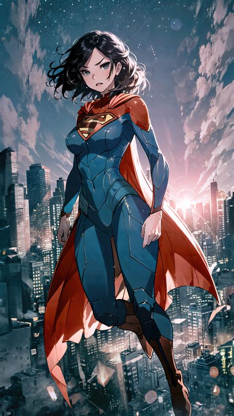 2160x3840 Anime Supergirl Sony Xperia Xxzz5 Premium Hd 4k Wallpapers