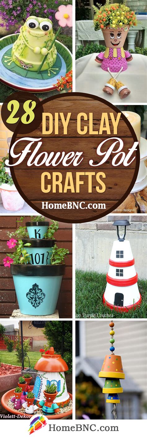 28 Best Diy Clay Flower Pot Crafts Ideas And Designs For 2021