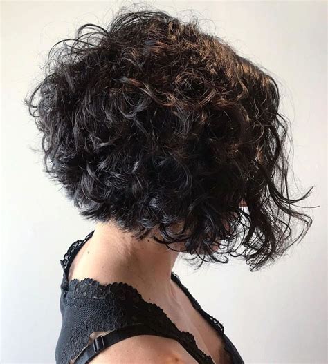 Short Angled Bob Curly Hair Fashionblog