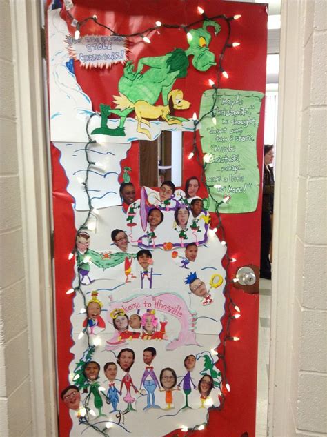 Image Result For Whoville Christmas Door Decorations Classroom