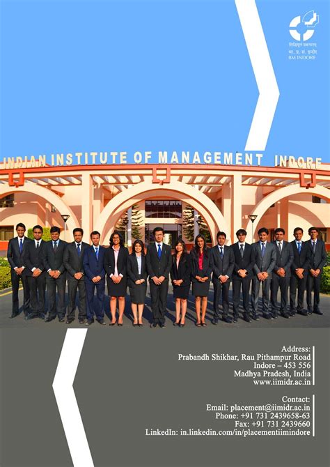 Iim Indore Epgp Placement Brochure Student Forum