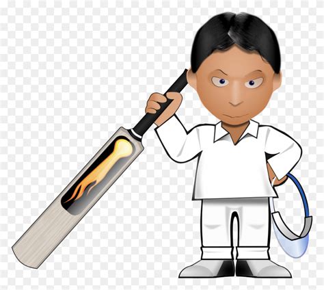 How To Set Use Cricket Cartoon Svg Vector Person Human Girl Hd Png