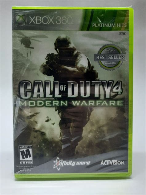 Call Of Duty 4 Modern Warfare Microsoft Xbox 360 New Sealed Read
