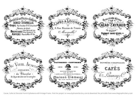 Purple hydrangea via the graphics fairy. Shabby French Typography Labels + Project - Gorgeous ...
