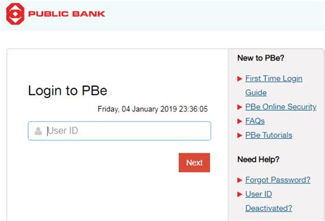 The state bank of india (sbi) has the largest customer base with the widest reach in the country. Public Bank Berhad Login | PBe Online Banking Login ...