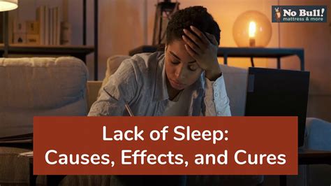 lack of sleep causes effects and cures no bull guide youtube