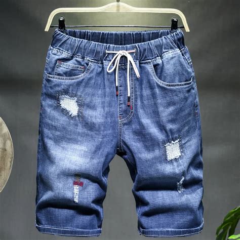 Plus Size 9xl 10xl Extra Large Size Loose Denim Short Summer Men S Shorts High Elastic