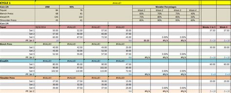 Welcome to the excel bodybuilding official facebook page. 5/3/1.XLS V3.0F - Most Comprehensive Spreadsheet Ever ...