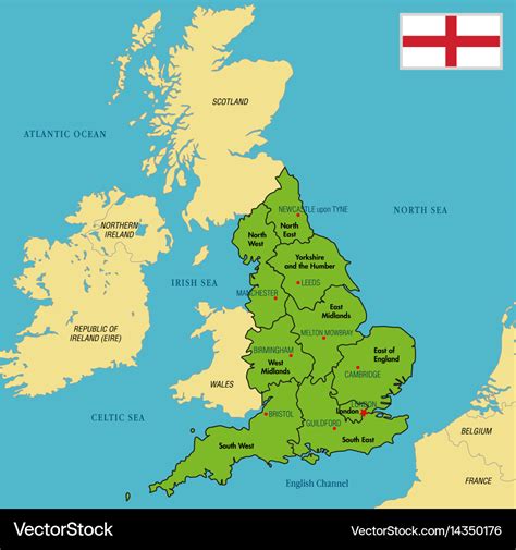 Map Of England England Regions Rough Guides Rough Guides