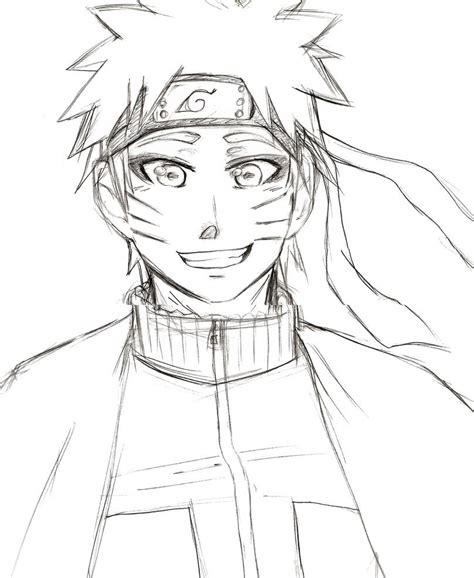 Sage Mode Naruto Sketch~ By 9mumei19 On Deviantart
