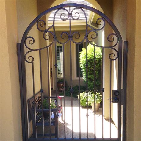 Wrought Iron Courtyard Gates Gallery Entry Gates Iron Gates Metal