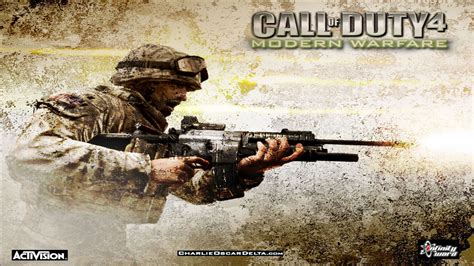 Video Game Call Of Duty 4 Modern Warfare Hd Wallpaper