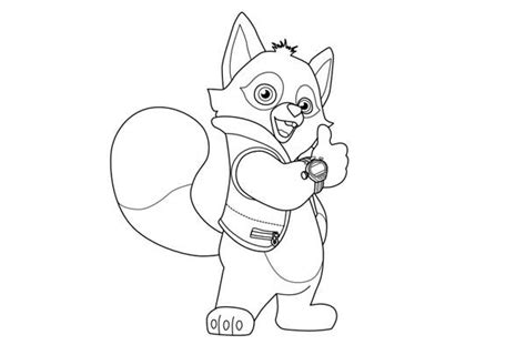 Special Agent Oso Missio Complete Coloring Page - Download & Print