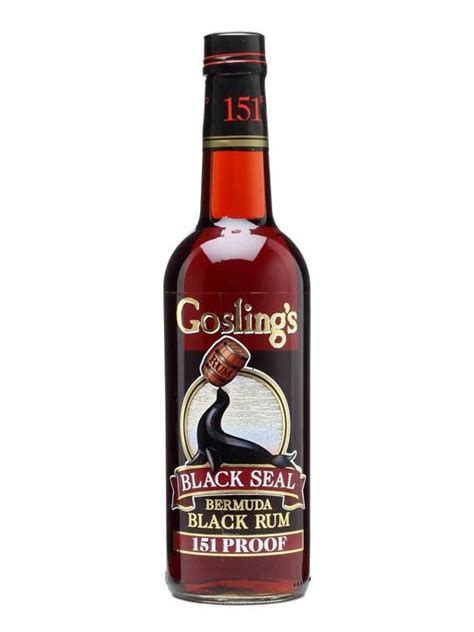 Goslings 151 Rum Volume 70 Cl Luxurious Drinks