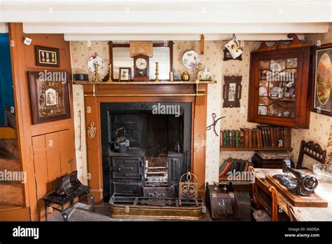 Wales Cardiff St Fagans Museum Of Welsh Life Interior Display Of