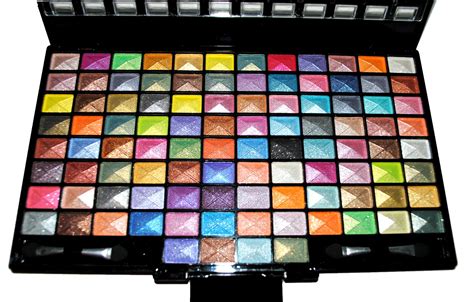 Elegant 100 Piece Glitter Eyeshadow Makeup Kit In Black Palette Buy