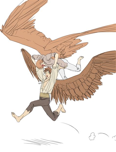 Meanwhile In Wingtalia Character Art Wings Drawing