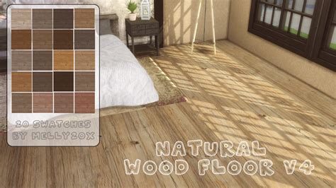 Add half of the flour mixture to the stand mixer and blend. Sims 4 CC's - The Best: Natural Wood Floor V4 by Melly20x