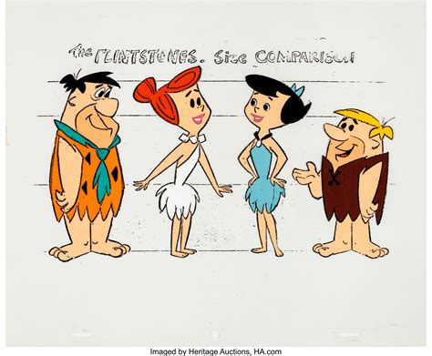The Flintstones Fred And Wilma Flintstone And Barney And Betty Lot