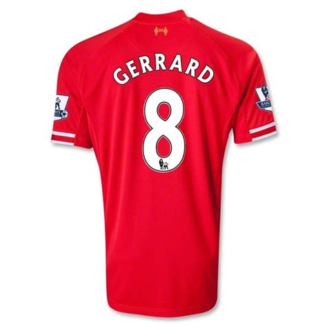 Tons of awesome liverpool jersey wallpapers to download for free. Liverpool 13/14 GERRARD Home Soccer Jersey | Soccer jersey ...