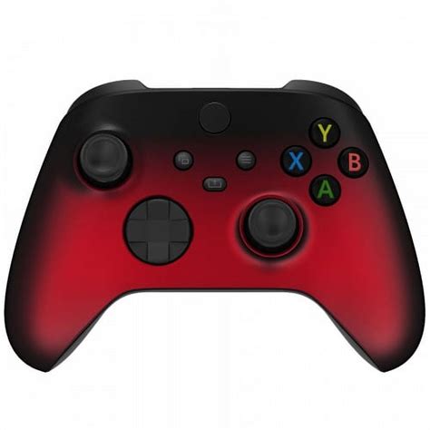 Soft Shadow Red Xbox One X Un Modded Custom Controller Unique Design