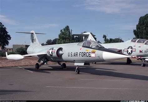 Lockheed F 104a Starfighter Usa Air Force Aviation Photo 1231973