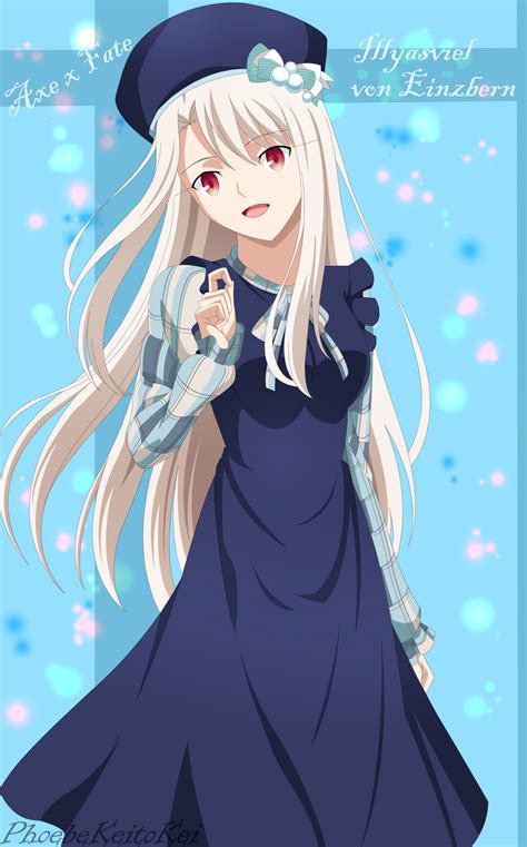 Illyasviel Von Einzbern Axe X Fate By Phoebekeitkei On Deviantart