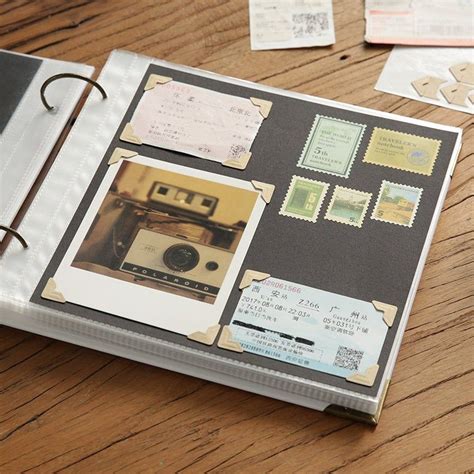 Photo Memory Book Collection Album Handmade Photo Album Wedding Guest Book Pocket Travel