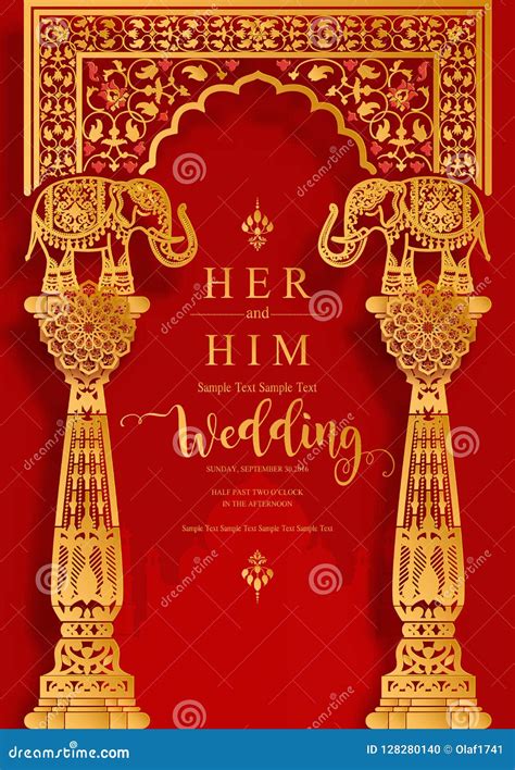 Indian Wedding Invitation Carddian Wedding Invitation Card Templates
