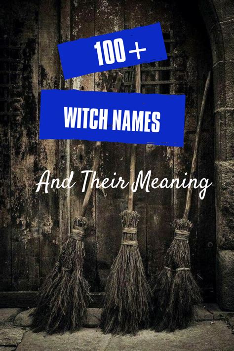 Explore 100 Pagan Or Witch Names And Their Meanings Witch Names