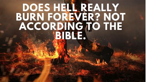 The bible does share some descriptive verses on what certain angels look like and that's where we will start getting according to what we see in scripture there are angels that have wings like the seraphim and cherubim. Does Hell Burn Forever? Not according to the Bible. - YouTube
