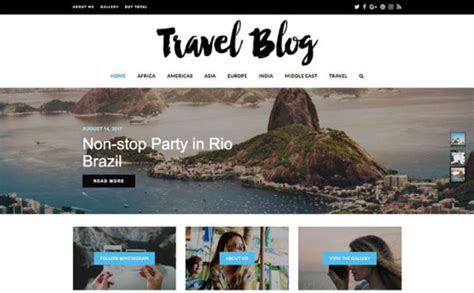 Travel Blog By Total Wordpress Theme Wpexplorer