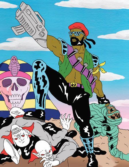 Major Lazer Is A Fictional Cartoon Character Who Fought As A Jamaican