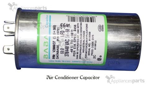 How to test and replace an ac run capacitor. Appliances Parts Online Store: Couple of Rules while ...