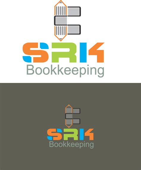 Modern Colorful Bookkeeper Logo Design For Srk Bookkeeping By Bennata